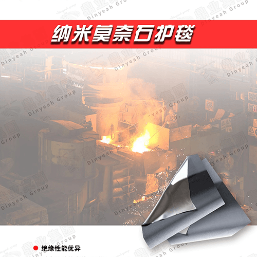 納米莫奈石護(hù)毯——1400°C高溫?zé)o畏！冶金噴濺克星，定制防護(hù)新標(biāo)桿